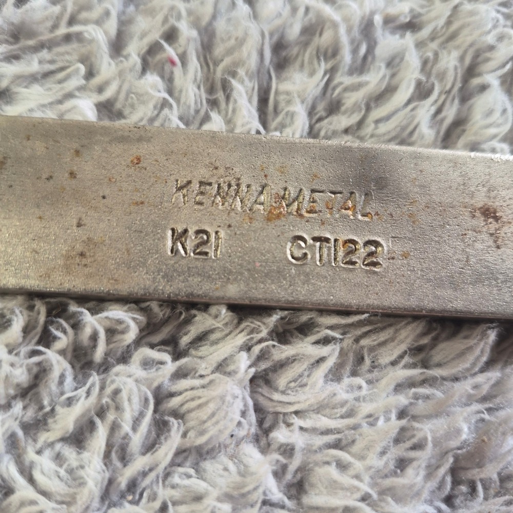 Kennametal K21 CT122 Carbide Lathe Cutting Tool‎ Bit Industrial Machining Metal - Picture 10 of 10